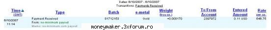 un alt site,unde primesti si alte to click,to sign payout la egold este 0.1$,prea multe nu stiu ca